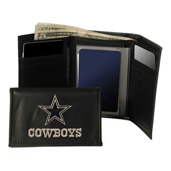Dallas Cowboys Trifold Leather Wallet