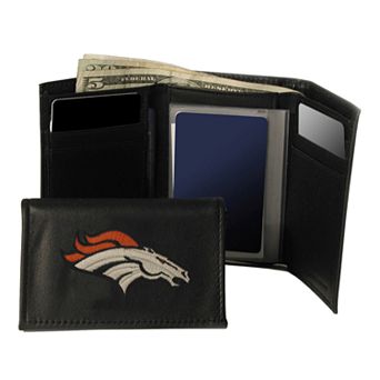 Denver Broncos Trifold Leather Wallet