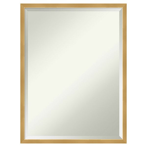 Amanti Art Polish Brass Gold Bathroom Vanity Wall Mirror - Kohl S Bathroom Vanities