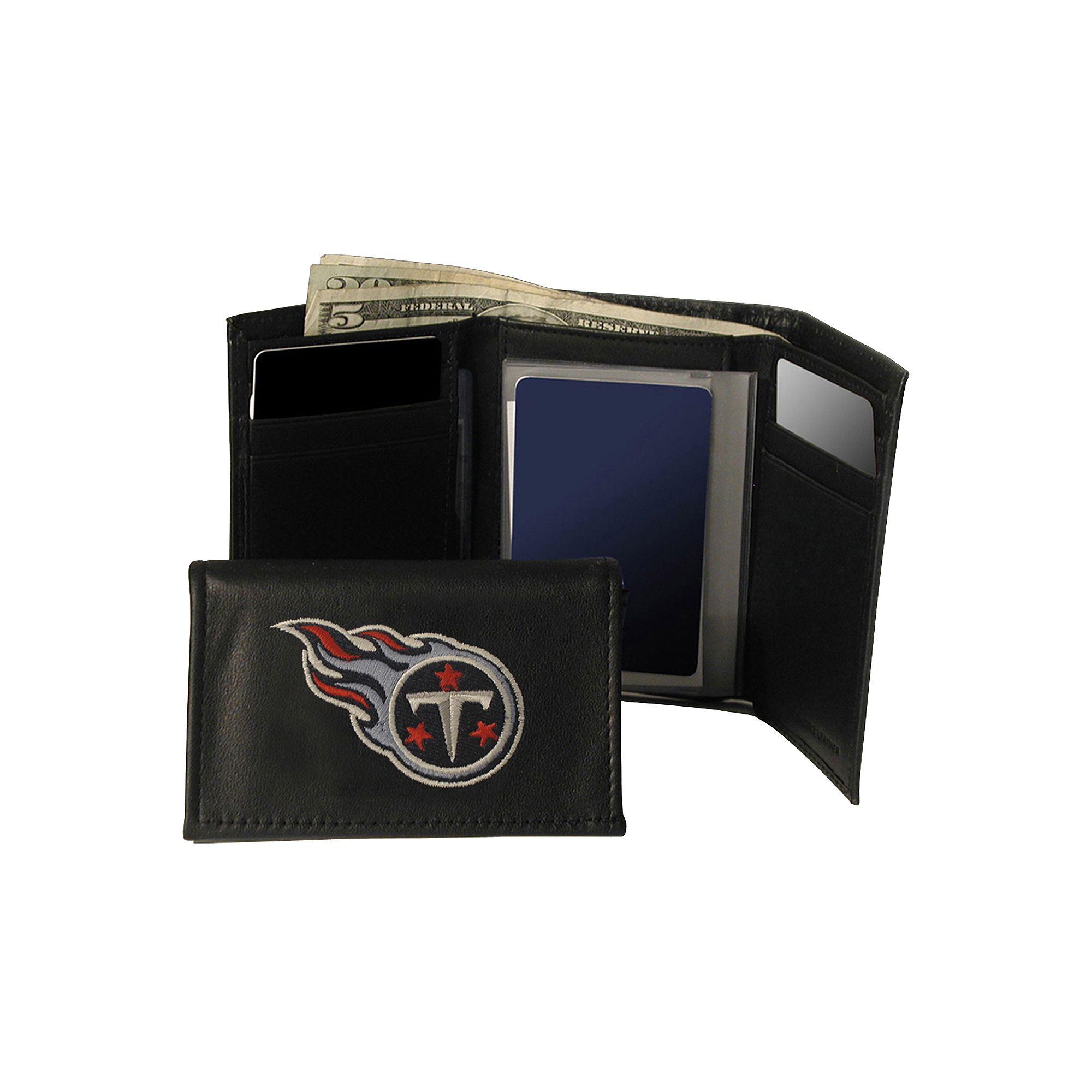 Tennessee Titans Trifold Wallet, Blue