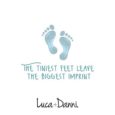Luca + Danni Footprint Bangle Bracelet