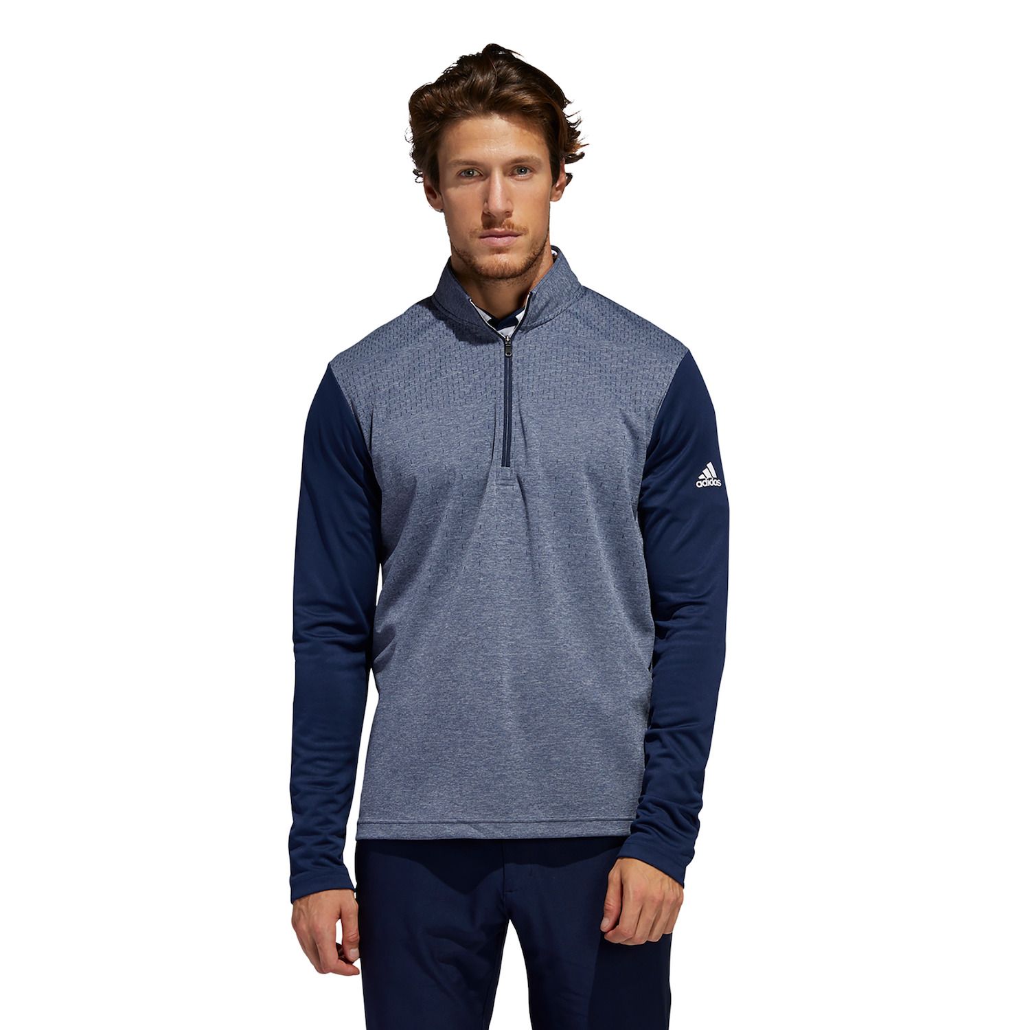 adidas half zip golf pullover mens