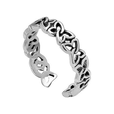 PRIMROSE Sterling Silver Butterfly Toe Ring
