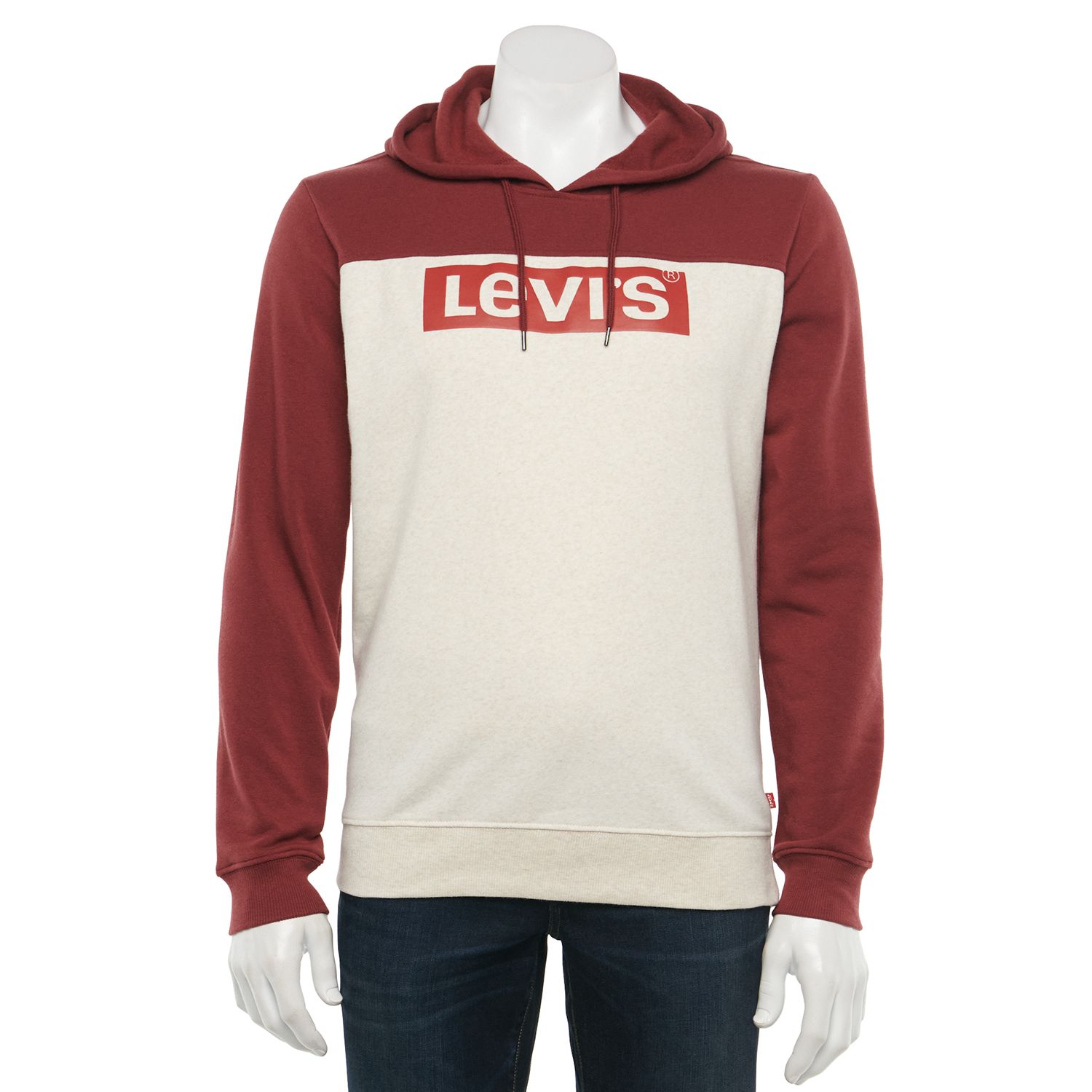 levi's flannel hoodie
