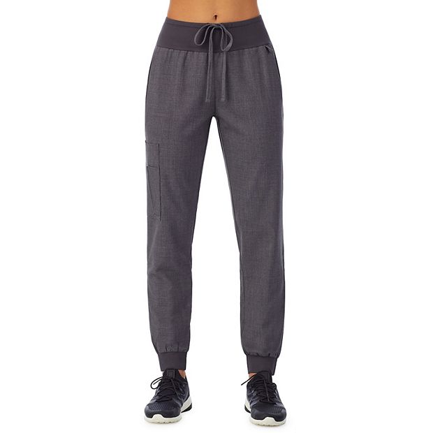 Cuddl Duds Fleecewear Knit Leggings, M, Charcoal Heather at  Women's  Clothing store