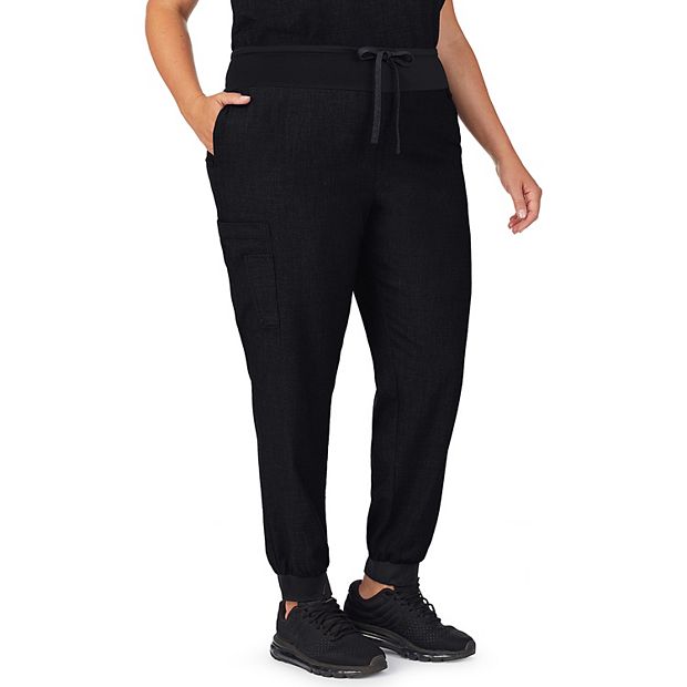 ClimateRight by Cuddl Duds Women's and Women's Plus Scrub Joggers with  Anti-Bacterial Technology 