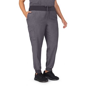 Plus Size Cuddl Duds® Scrubs Jogger Pants