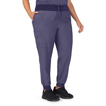 Plus Size Cuddl Duds® Scrubs Jogger Pants