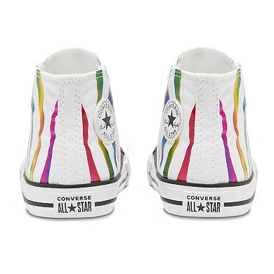 Toddler Girls' Converse Chuck Taylor All Star Zebra High Top Shoes