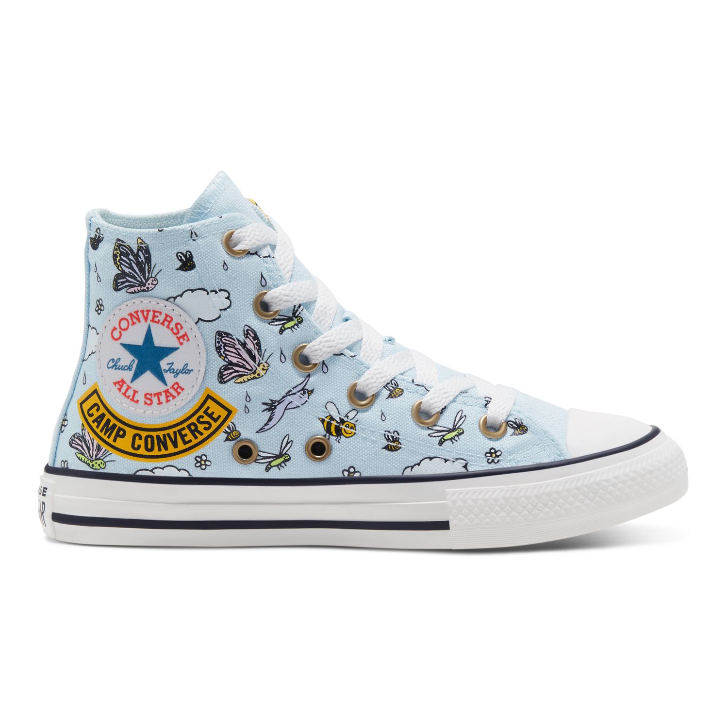 high top kids converse