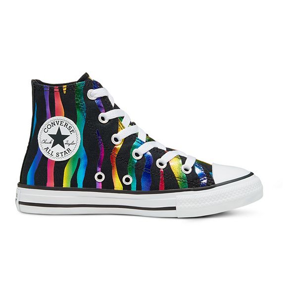 Kids' Converse Chuck Taylor All Star Zebra High Top Shoes