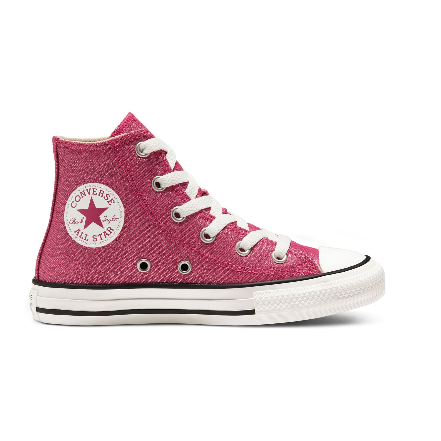 sparkly pink converse high tops