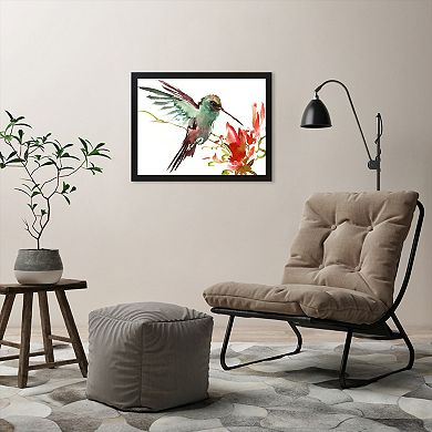 Americanflat Hummingbird 1 Framed Wall Art