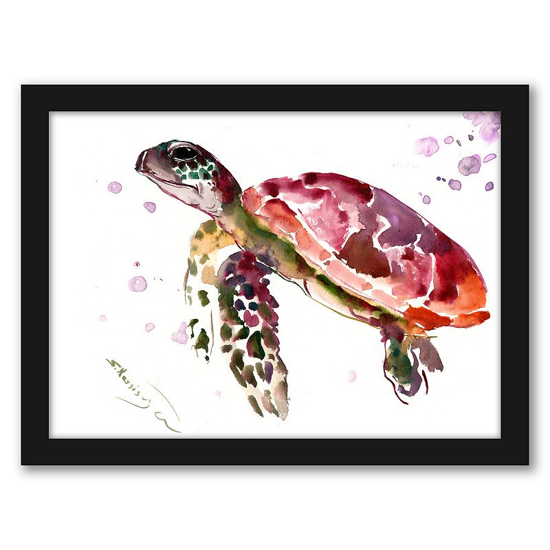 46869110 Americanflat Sea Turtle I Wall Art, Multicolor, 12 sku 46869110