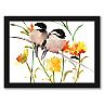 Americanflat Two Birds Chickadees Wall Art