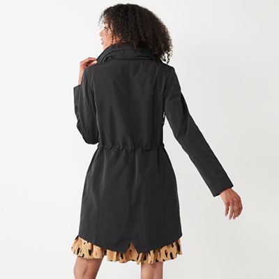 Women s Nine West Hooded Rain Anorak Jacket