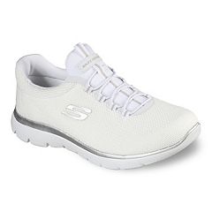 Sotavento Malgastar Azotado por el viento White Skechers: Shop All White Shoes, Sandals, Boots and More | Kohl's