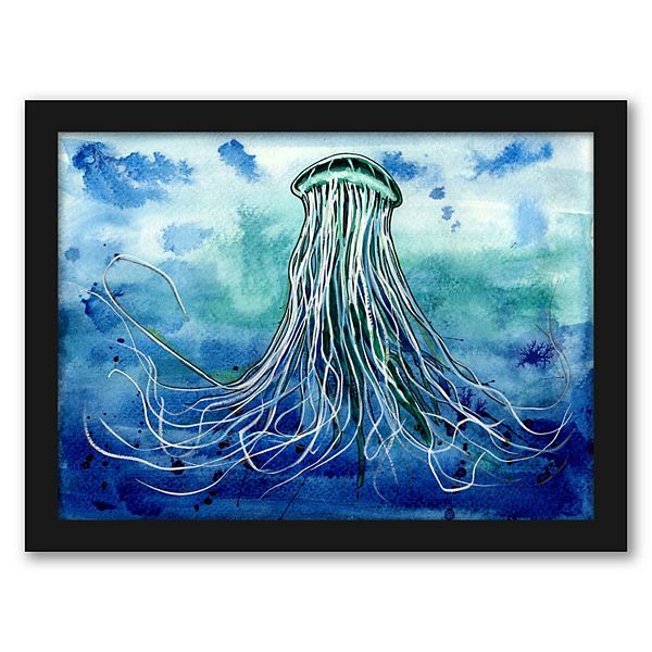 Americanflat Emperor Jellyfish Wall Art