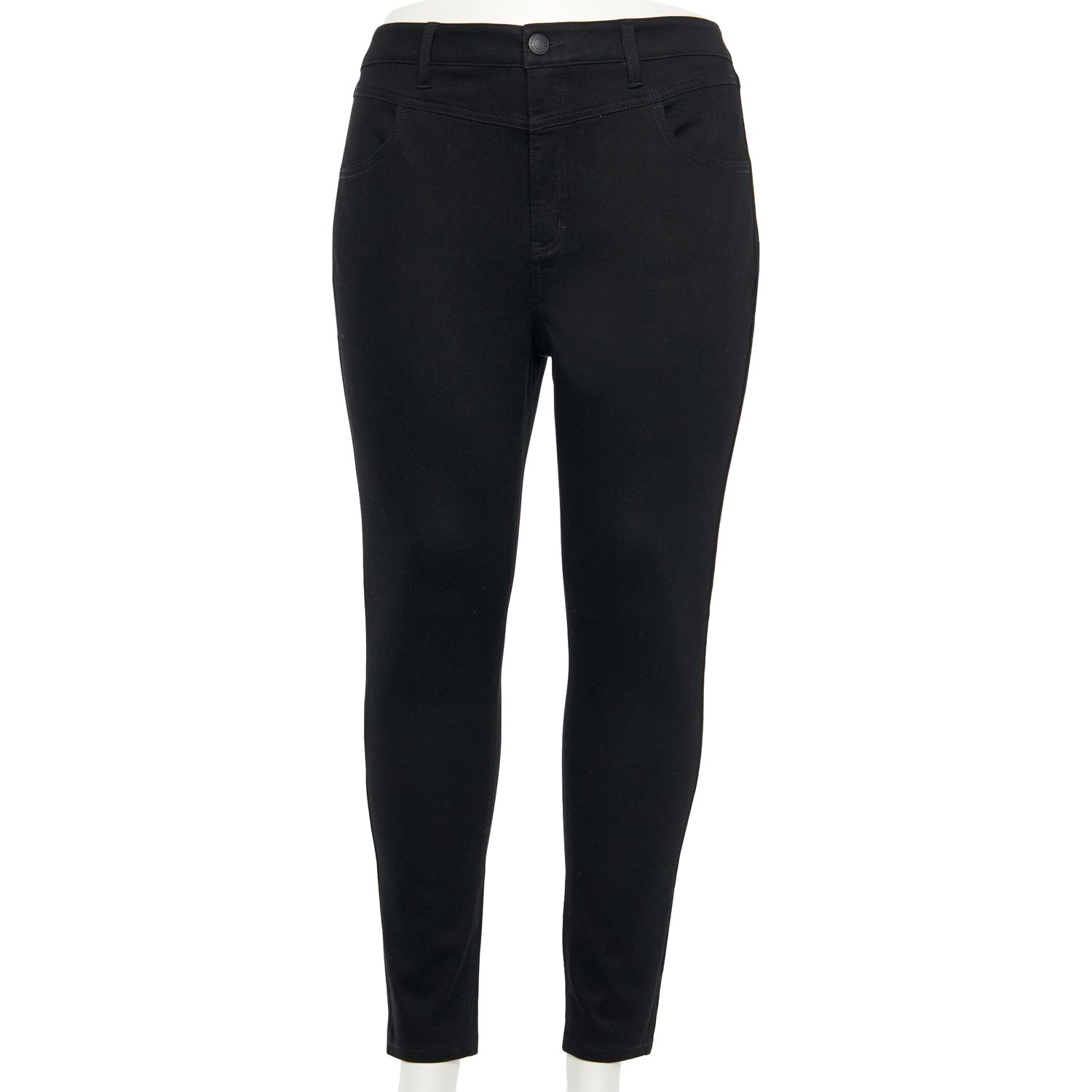 long black jeggings