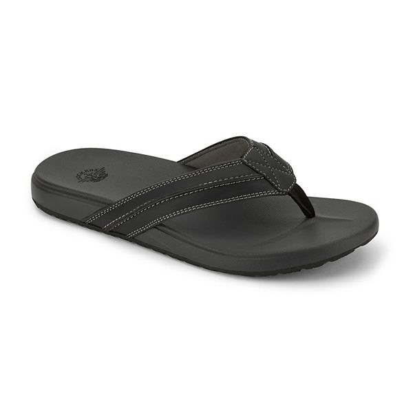 Dockers Flyweight Collection Mens Flip-Flop Sandals Black Slip Ons L 11/12 New Schoenen Jongensschoenen Sandalen 
