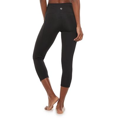 Women s Adrienne Vittadini Basic Capri Leggings