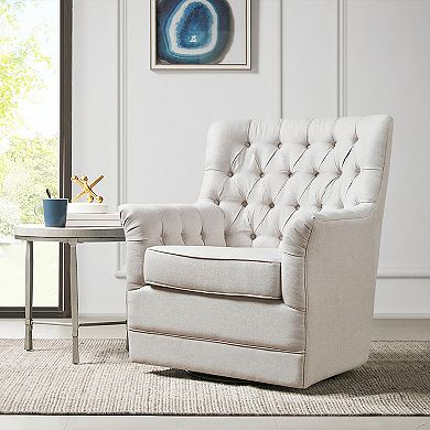 Madison Park Rae Swivel Glider Chair