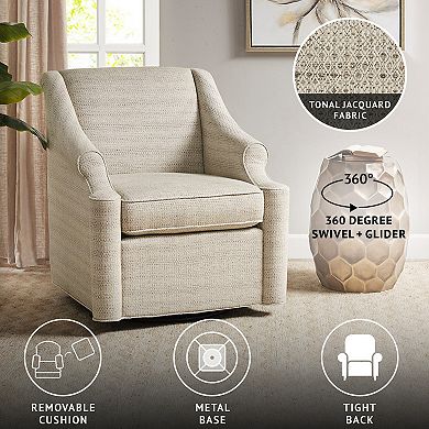Madison Park Benton Swivel Glider Chair