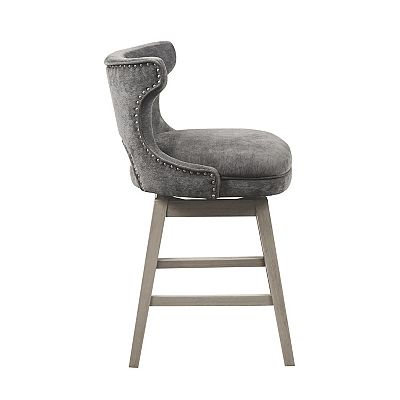Madison Park Janet Swivel Counter Stool