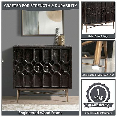 Madison Park Eddy 2-Door Accent Cabinet