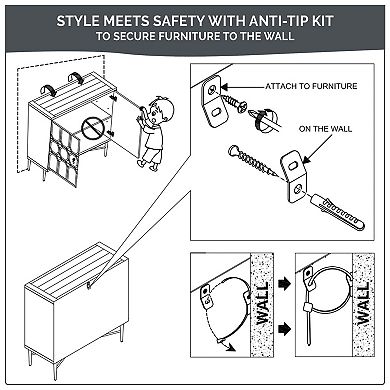 Madison Park Eddy 2-Door Accent Cabinet