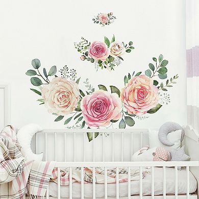 RoomMates Roses Peel & Stick Wall Decals