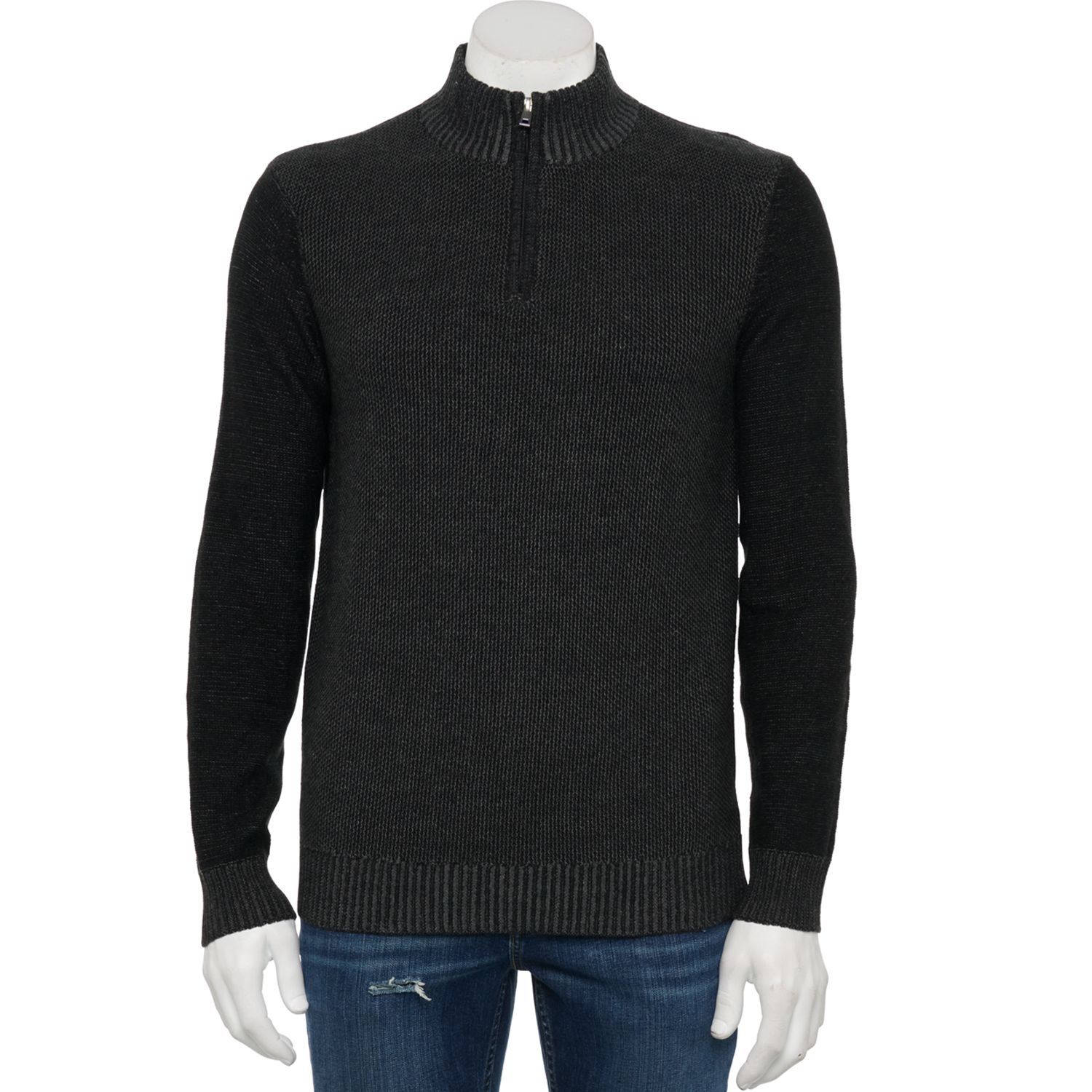 kohls mens mock turtleneck