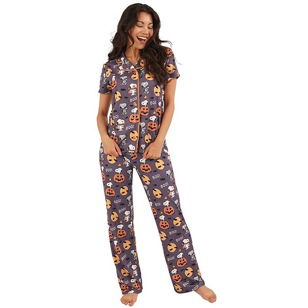 fleece halloween pajama pants