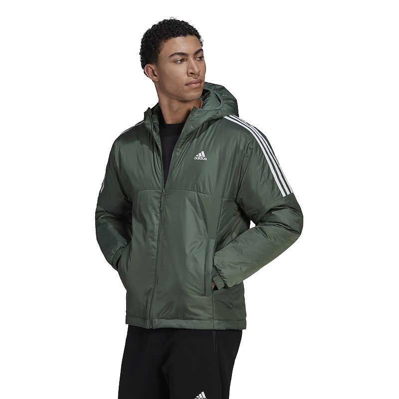 18403081 Mens adidas Core Insulated Hooded Jacket, Size: XL sku 18403081