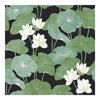RoomMates Lily Pad Peel & Stick Wallpaper