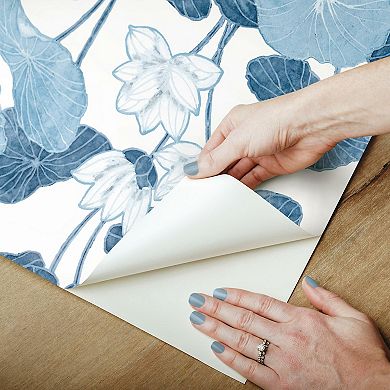 RoomMates Lily Pad Peel & Stick Wallpaper