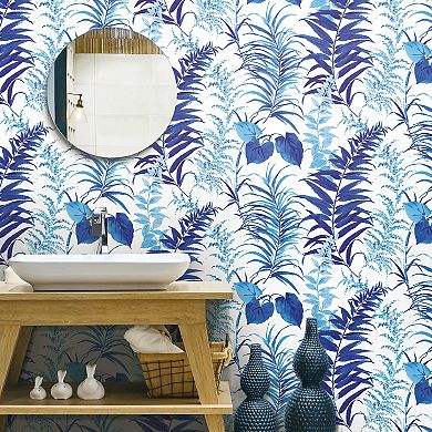 RoomMates Fern Forest Peel & Stick Wallpaper