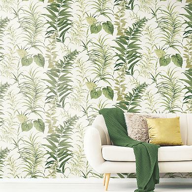 RoomMates Fern Forest Peel & Stick Wallpaper