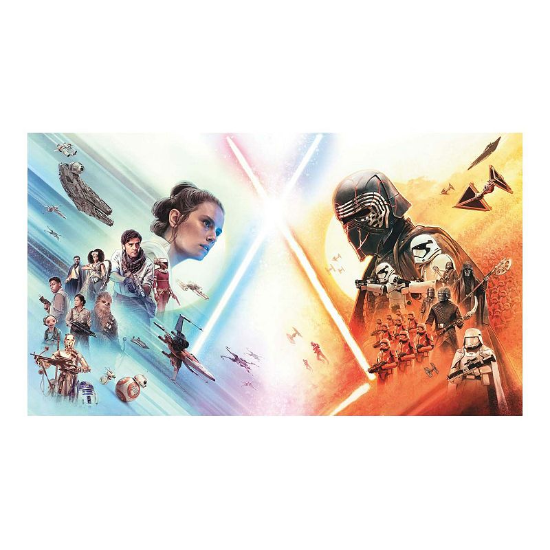 RoomMates Star Wars The Rise of Skywalker Peel & Stick Wallpaper, Multicolo