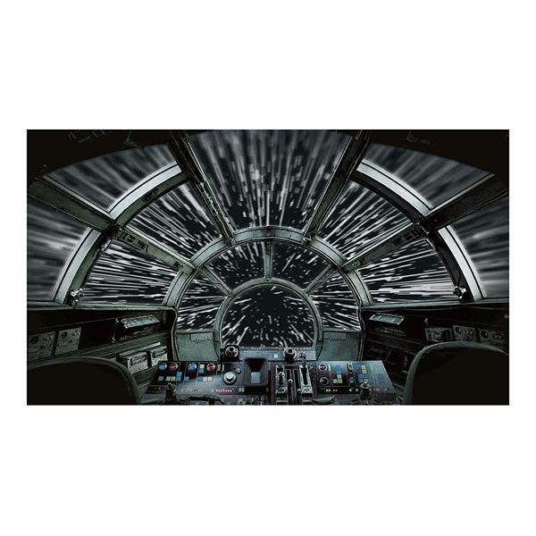 roommates star wars millennium falcon peel stick wallpaper roommates star wars millennium falcon peel stick wallpaper