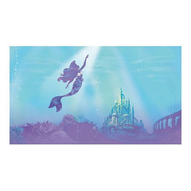 Disney Princess Ariel Under the Sea Peel & Stick Wallpaper Mural