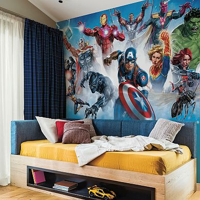 Marvel Avengers Gallery Peel & Stick Wallpaper Mural by RoomMates