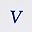 V