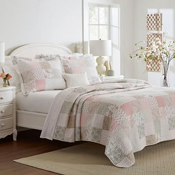 Laura Ashley Celina Patchwork Quilt Set