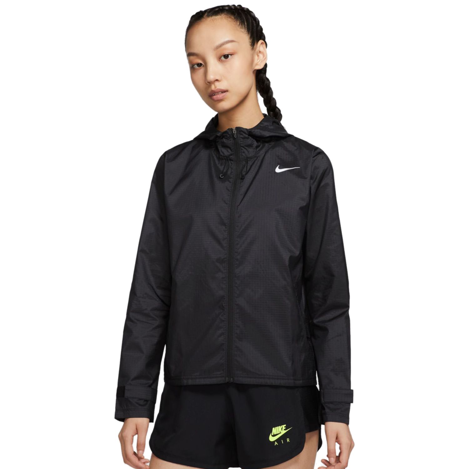 nike women's essential full zip running jacket