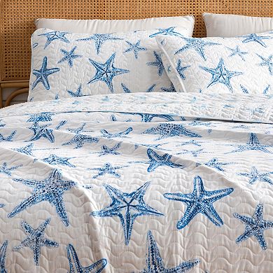 Madelinen® Trinidad Coastal Quilt and Sham Set