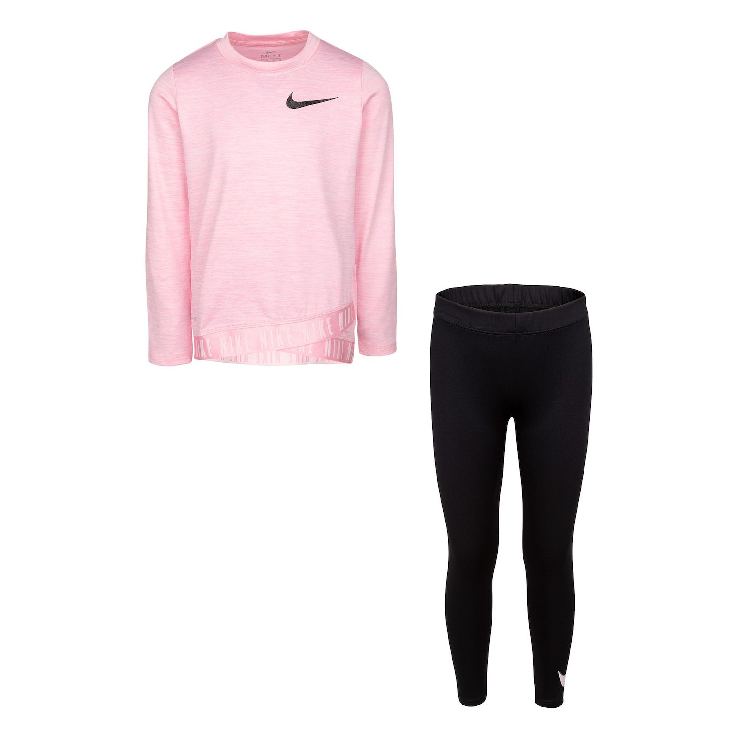 girls nike leggings set