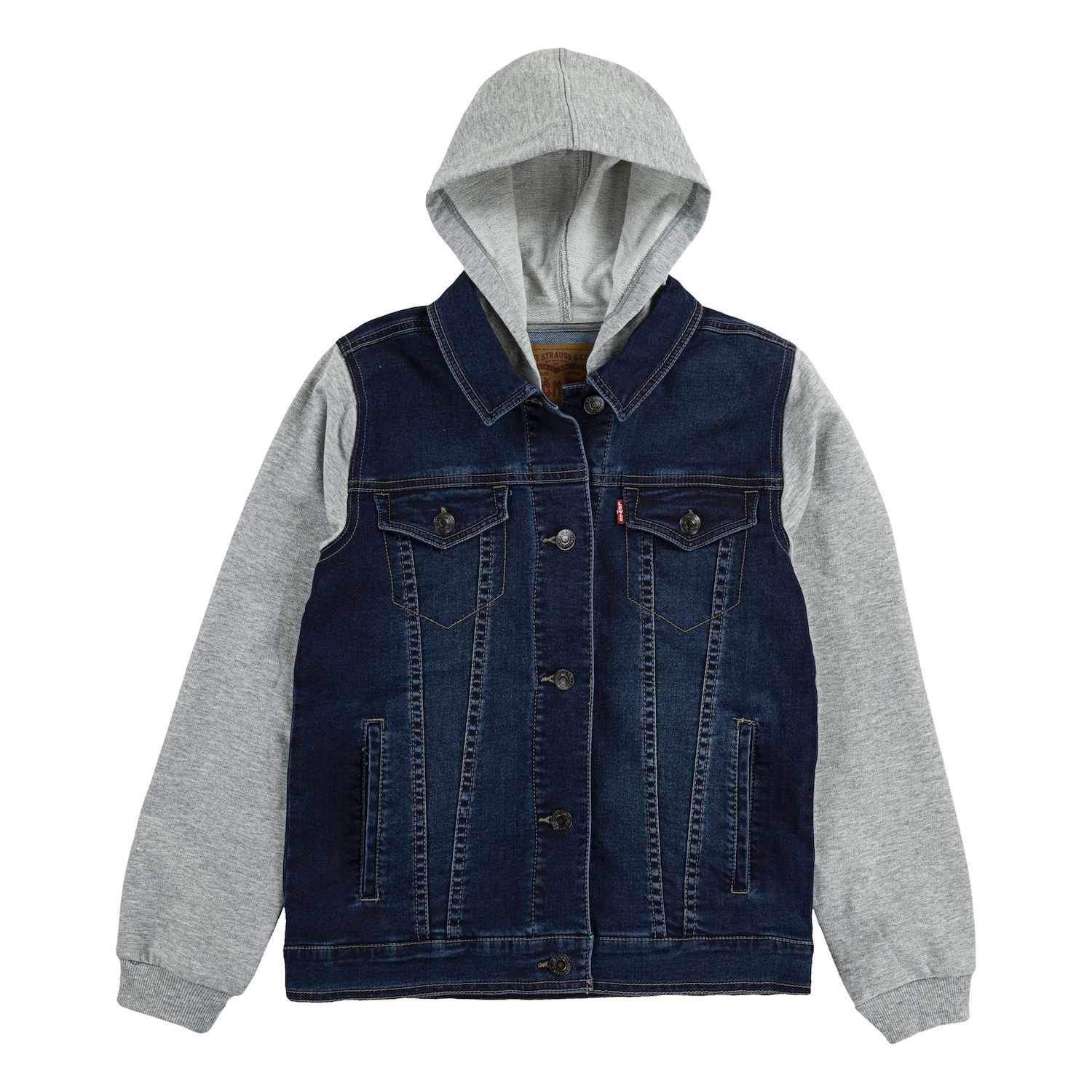levi's hooded trucker jacket