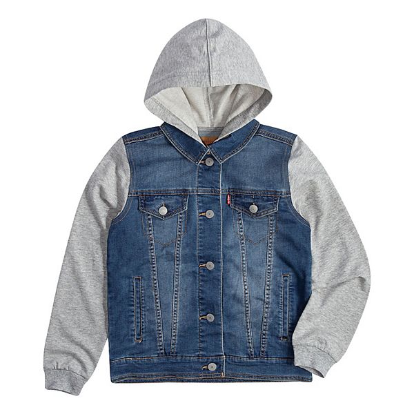 Boys 8-20 Levi's® Hooded Trucker Jacket