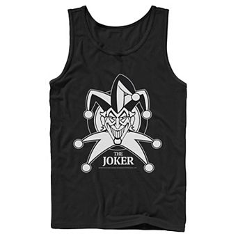Men's DC Comics Joker Smiling Classic Poster Tank Top